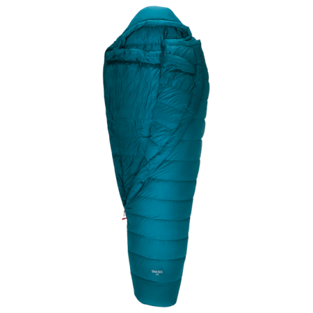 Sac de dormit de puf Robens Serac 600 -14°C Long albastru Blue