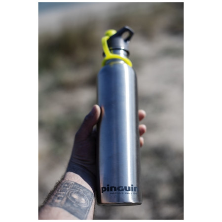 Sticlă Pinguin Sticlă din oțel Bottle S 0.8L