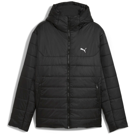 Geacă bărbați Puma ESS Hooded Padded Jacket negru PUMA Black