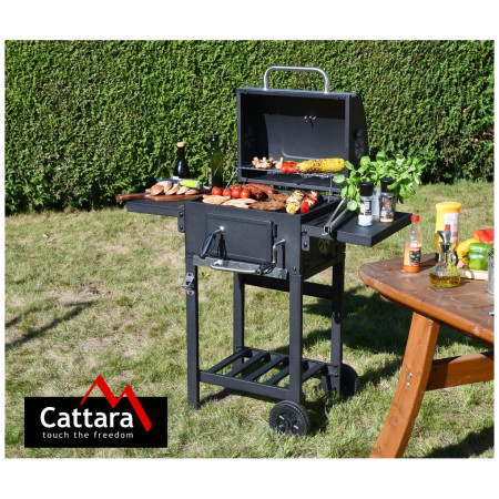 Grătar pe brichete de lemn Cattara Royal Partner