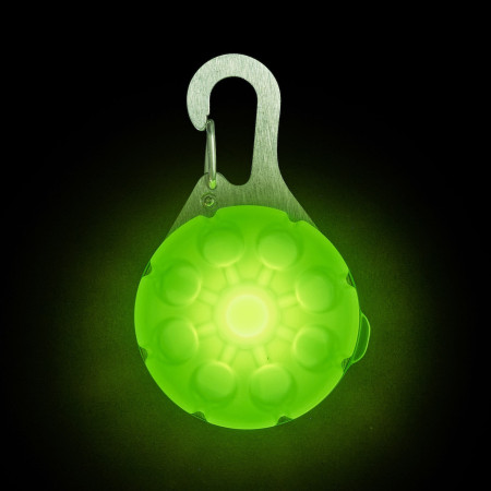 Zgardă luminoasă pentru câini Nite Ize SpotLit Rechargeable Collar Light