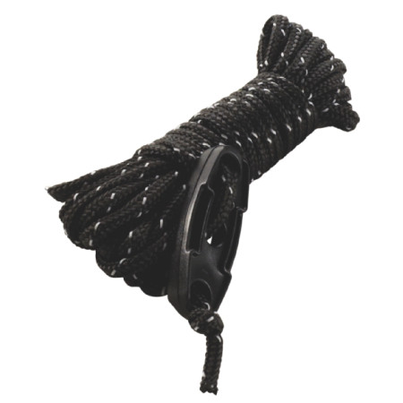 Frângie pentru cortul Easy Camp Black-reflective Guylines