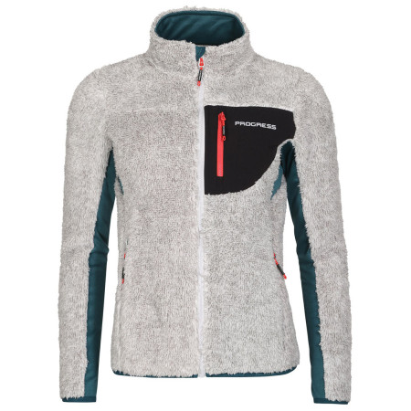 Hanorac funcțional de damă Progress Alva gri šedý melír/petrol