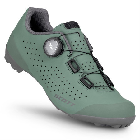 Pantofi de ciclism femei Scott W's Gravel Pro verde închis green/grey