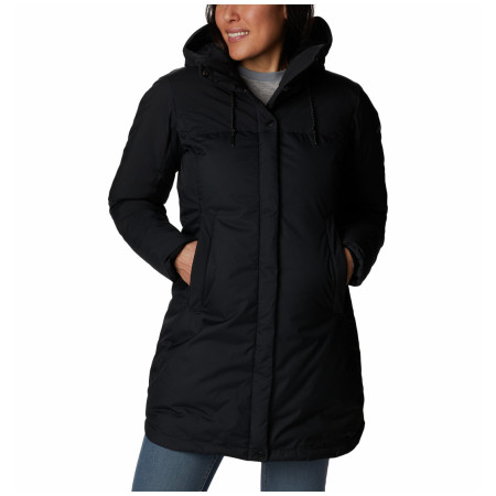 Geacă lungă de iarnă femei Columbia Mountain Croo™ II Mid Down Jacket negru Black