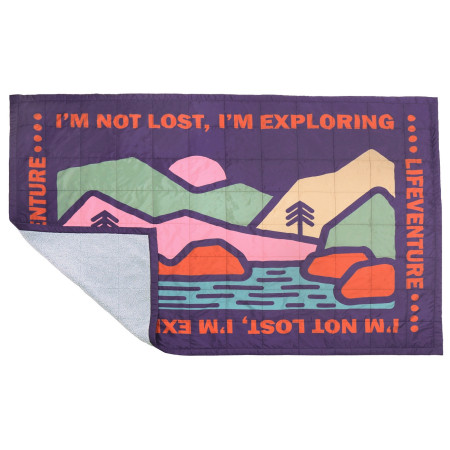 Pătură LifeVenture Sundown Berber Lined Blanket