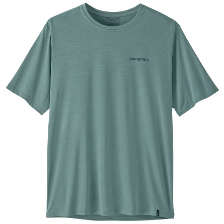 Tricou bărbați Patagonia Men's Capilene Cool Daily Shirt - Boardshort Logo albastru/verde Blue Sage - Light Blue Sage X-Dye