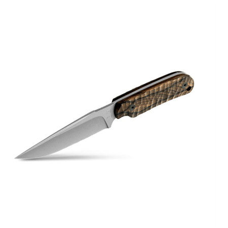 Cuțit TB OUTDOOR Commandeur All Purpose Knife Ziricote Wood Handle