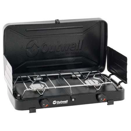 Arzător pe gaz Outwell Appetizer Duo negru