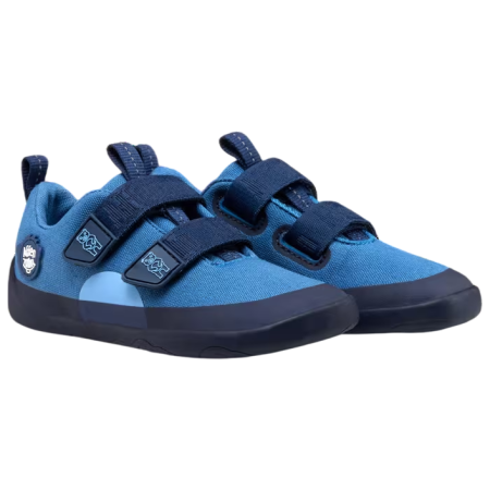 Încălțăminte copii Affenzahn Sneaker Cotton Happy albastru Bear