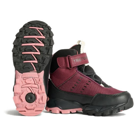 Încălțăminte de iarnă copii Tretorn Tero Mid Insulatd Burgundy