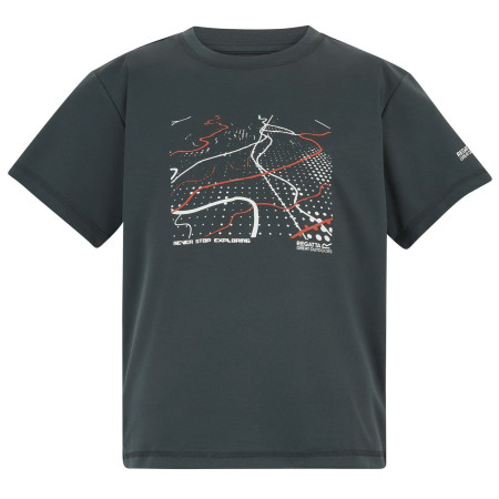 Tricou copii Regatta Alvarado Seal Grey gri Seal Grey