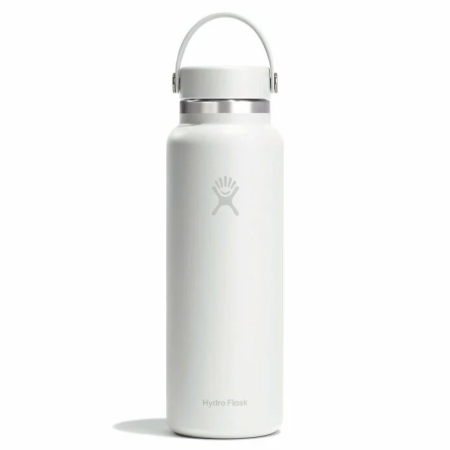 Termos Hydro Flask 40 Oz Wide Flex Cap alb White