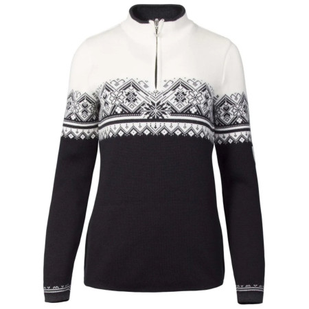 Bluză femei Dale of Norway Moritz Fem Sweater negru/alb Black White Darkcharcoal