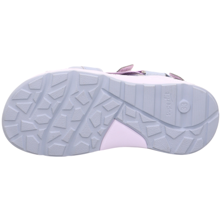 Sandale copii Superfit Criss Cross Light Blue