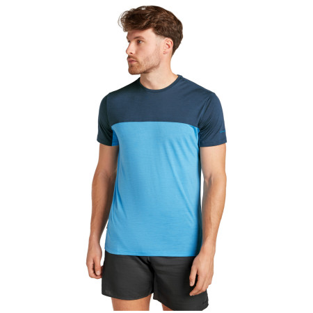 Tricou funcțional bărbați Icebreaker Men Merino 125 Cool-Lite™ Sphere III SS Tee Colour Block