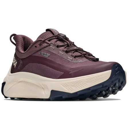 Încălțăminte de alergat pentru femei Hoka Transport 2 GTX maro închis Smoky Quartz / Deep Mauve