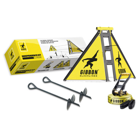 Slackline Gibbon Independence Kit Classic