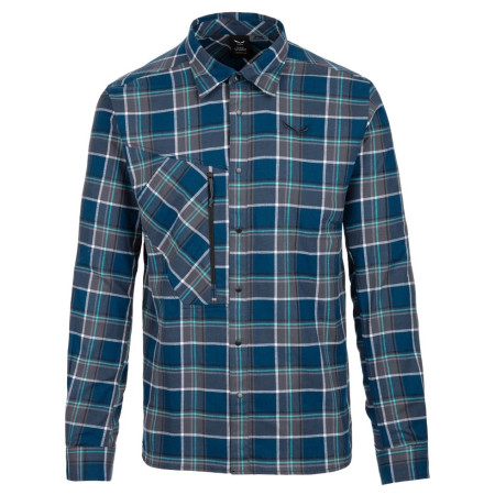 Cămașă bărbați Salewa Fanes Flannel 4 Pl M L/S Srt.