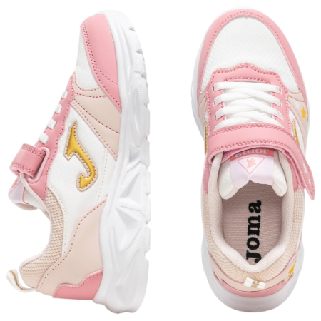 Încălțăminte copii Joma Nova White pink