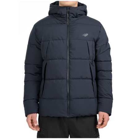 Geacă de iarnă bărbați 4F Technical Jacket M1213 negru Deep Black