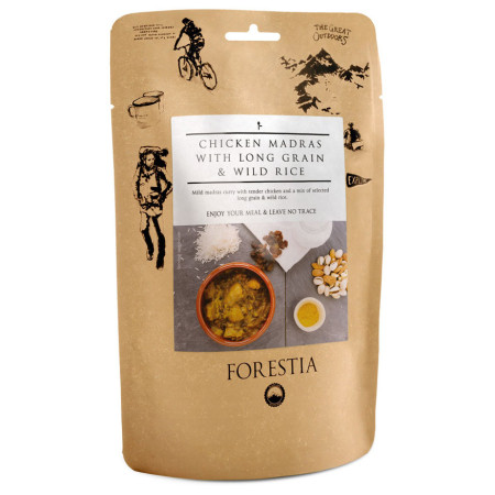 Fel principal Forestia Pui Madras cu orez cu bob lung și orez sălbatic