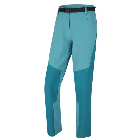 Pantaloni femei Husky Keiry L albastru turquoise