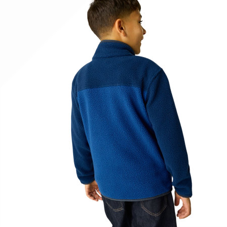 Hanorac funcțional copii Regatta Junior Frankie Warm Fleece Aviator Blue