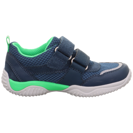 Teniși pentru copii Superfit Storm Blue/Green albastru/verde blue/green