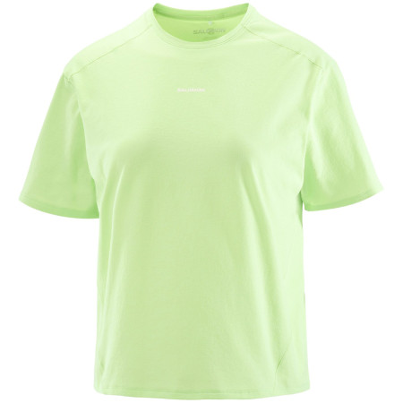 Tricou femei Salomon Trackline SS Tee verde Butterfly