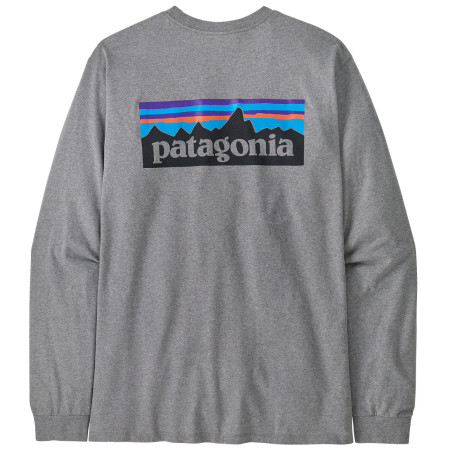Tricou bărbați Patagonia P-6 Logo Responsibili Tee LS
