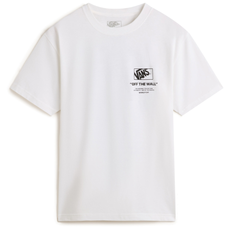 Tricou bărbați Vans Stacked Hi SS Tee alb White