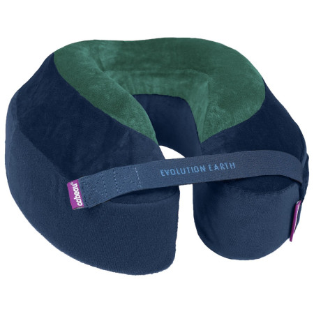 Pernuță de voiaj Cabeau Evolution Earth albastru închis Terra Blue