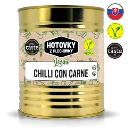 Fel principal Hotovky z plechovky VEGAN Chili con carne 800g