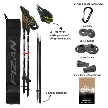 Bețe Nordic Walking Fizan R-Evolution Pro