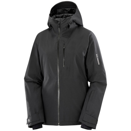Geacă femei Salomon Highland Jacket W negru DEEP BLACK