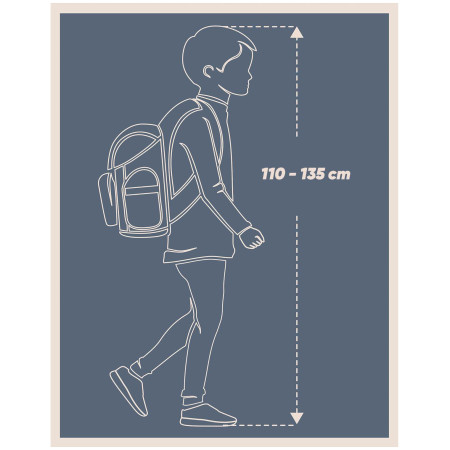 Rucsac de școală Baagl Ergo