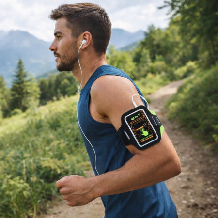 Husă pentru telefon Swissten Armband Case 7.0"