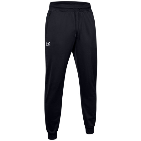Pantaloni jogging bărbați Under Armour Sportstyle Tricot Jogger negru