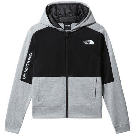 Hanorac femei The North Face Ma Full Zip Fleece - Eu gri/negru