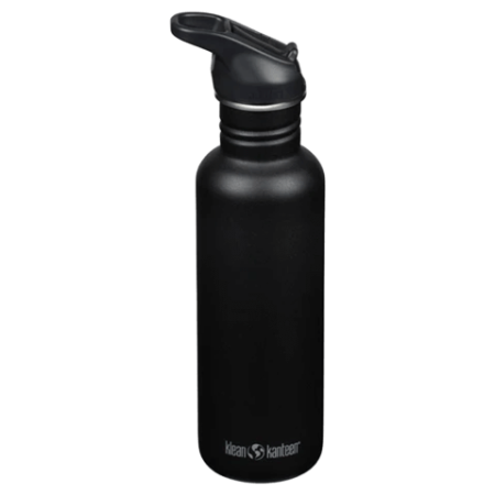 Sticlă oțel Klean Kanteen Classic 27oz (w/Flip Seal Sport) negru Black