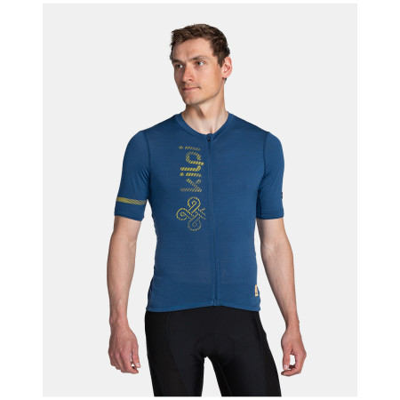 Tricou de ciclism bărbați Kilpi Petrana-M albastru închis DBL
