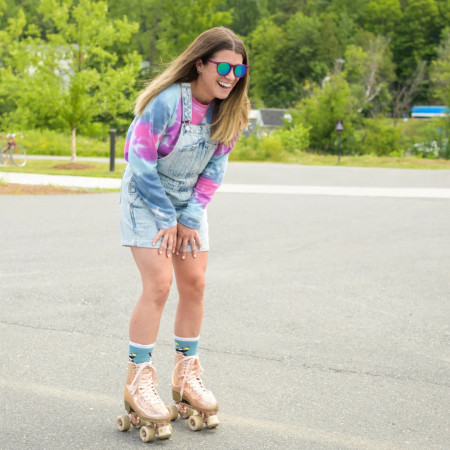 Șosete femei Darn Tough Animal Haus Crew