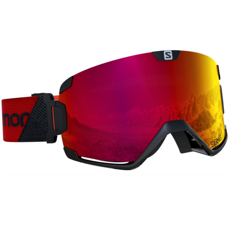 Ochelari de schi Salomon Cosmic Sigma Black Red