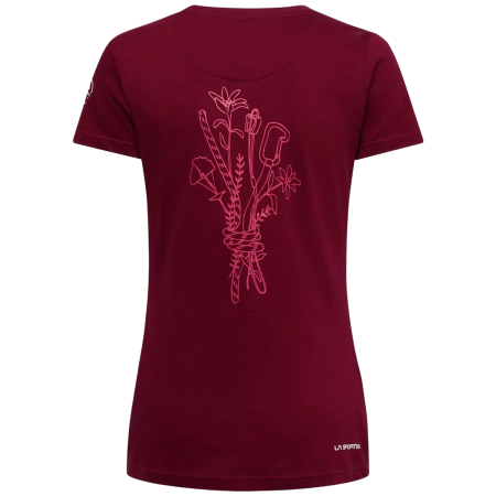 Tricou femei La Sportiva Climb Flower T-Shirt W