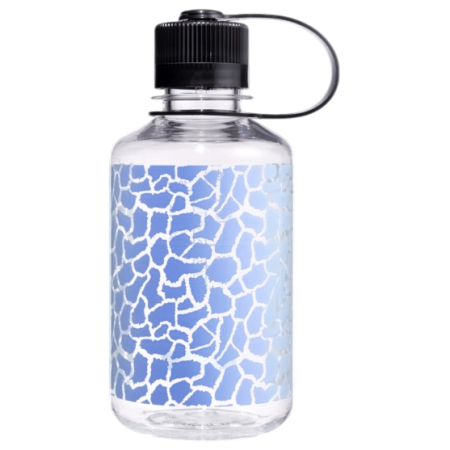Sticlă Nalgene Narrow Mouth Animal Print 500 ml albastru/alb Clear Rainbow Giraffe