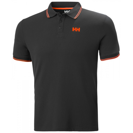 Tricou bărbați Helly Hansen Kos Polo negru/roșu