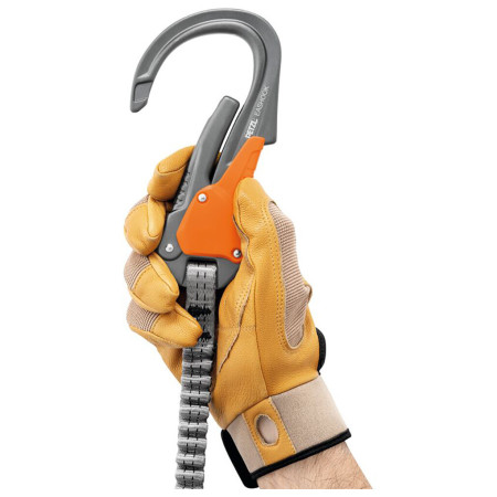 Dispozitiv frână Via Ferrata Petzl Scorpio Eashook SW