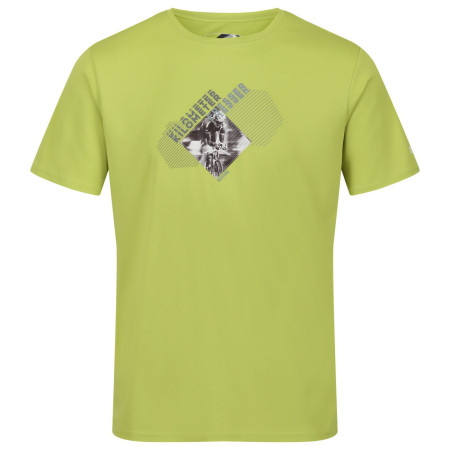 Tricou bărbați Regatta Fingal Slogan II verde