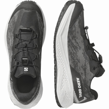 Încălțăminte copii Salomon Aero Grvl Wp J Black-White-Black